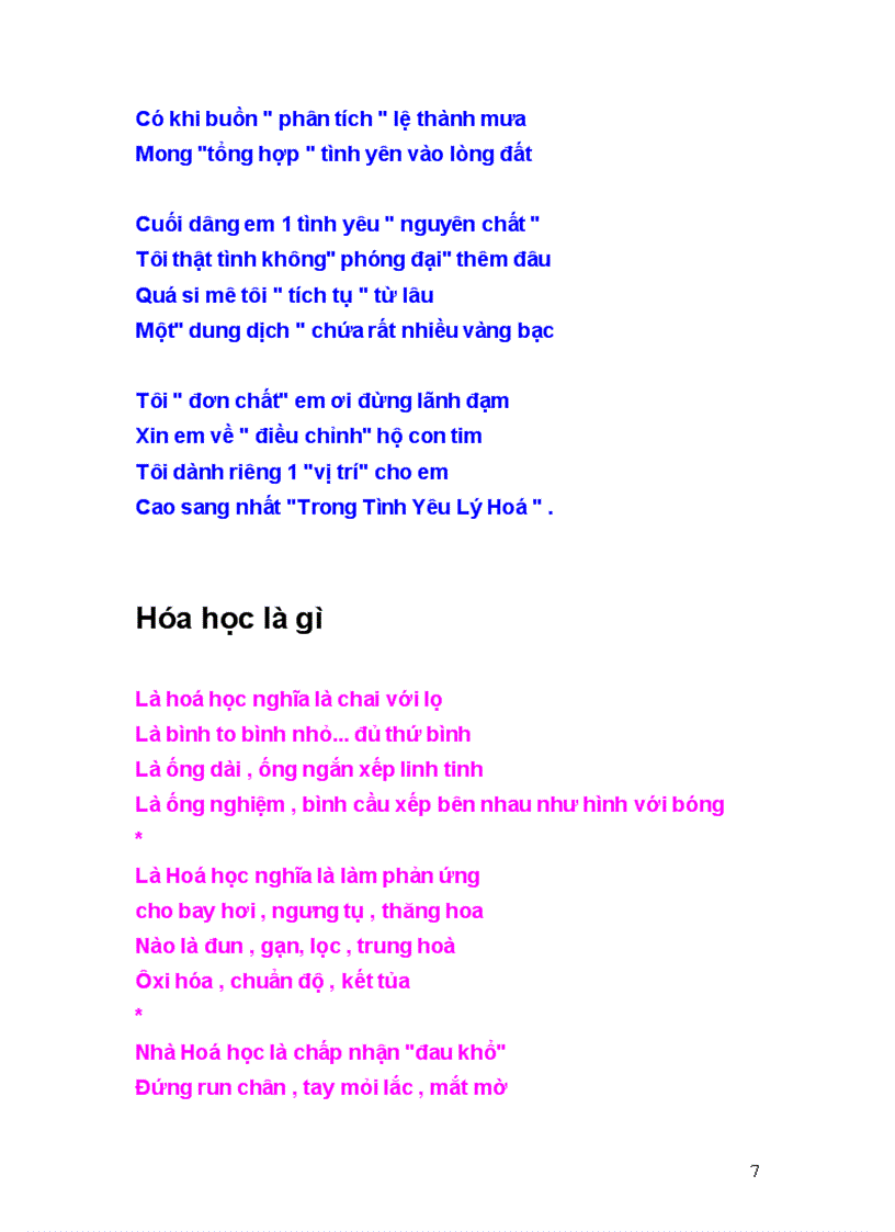 image for page Thơ vui hóa học