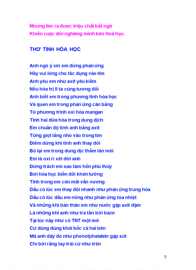 image for page Thơ vui hóa học