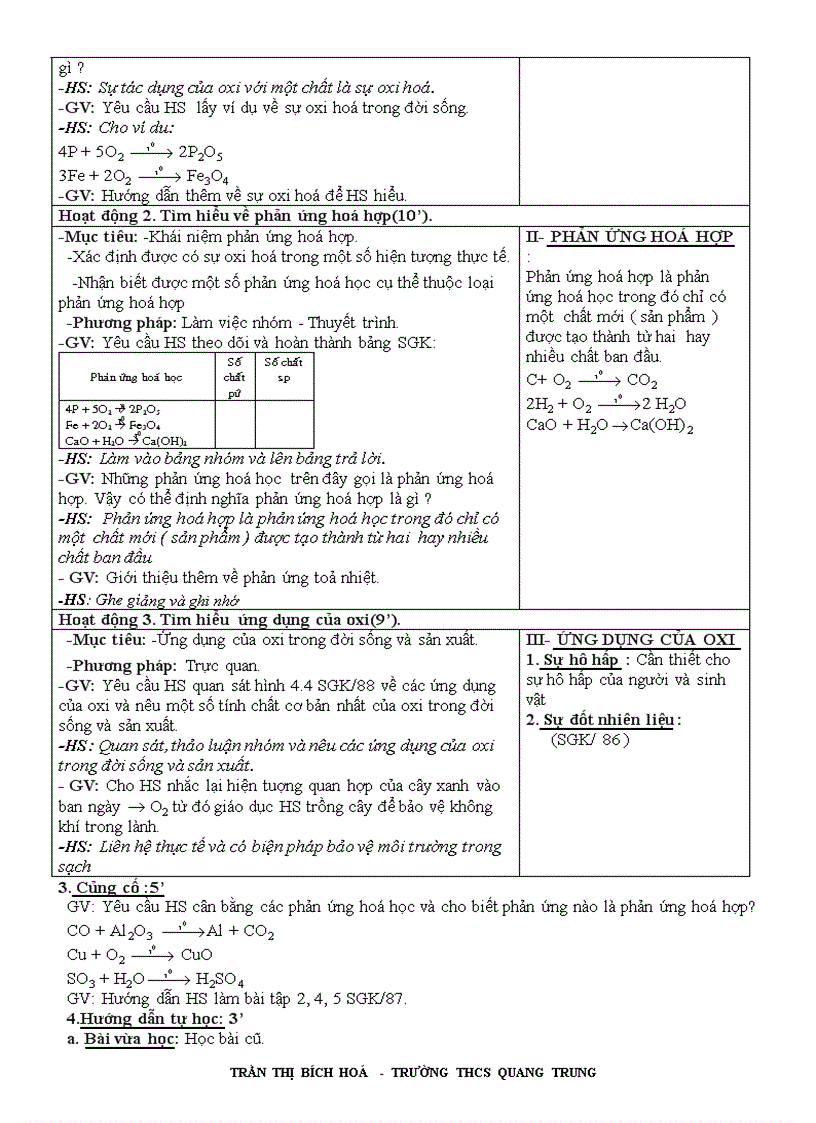 image for page Tiết 41 sự oxi hoá p ư hóa hợp ư d của oxi