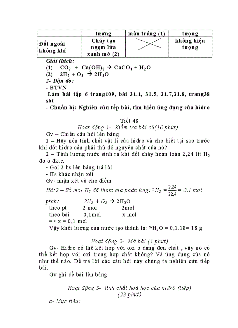 image for page TÍnh chất hóa học của Oxi