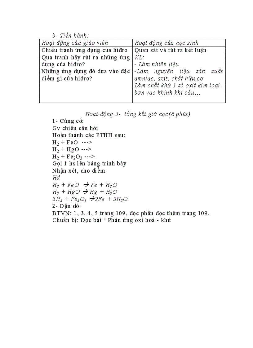 image for page TÍnh chất hóa học của Oxi