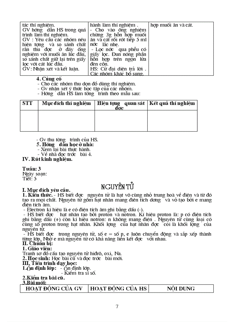image for page Toàn bộ giáo án hóa học 8