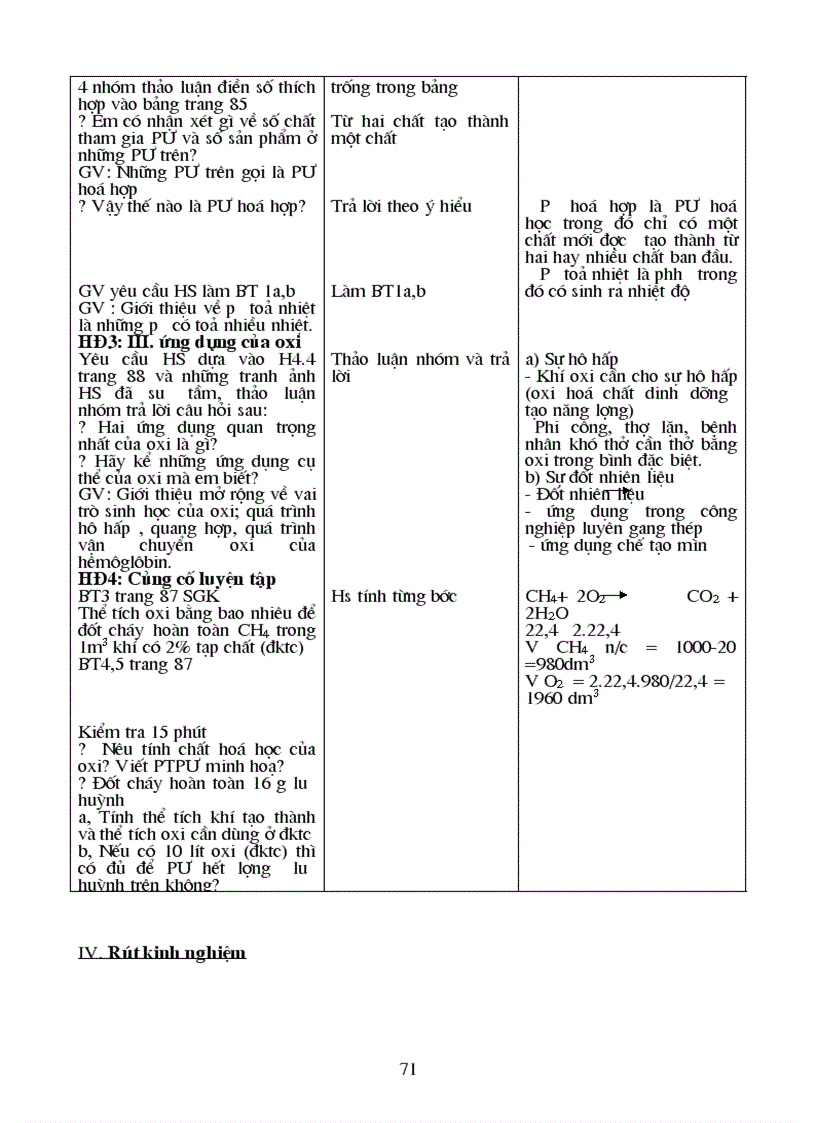 image for page Toàn bộ giáo án hóa học 8