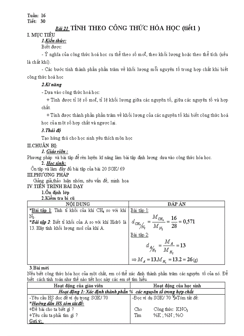 image for page Tuần 16 Hóa 8 CKTKN