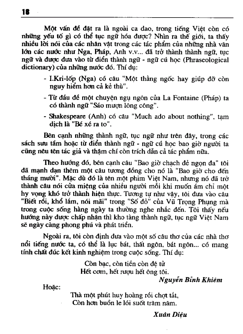 image for page Tuyển tập thành ngữ tục ngữ ca dao Anh Việt