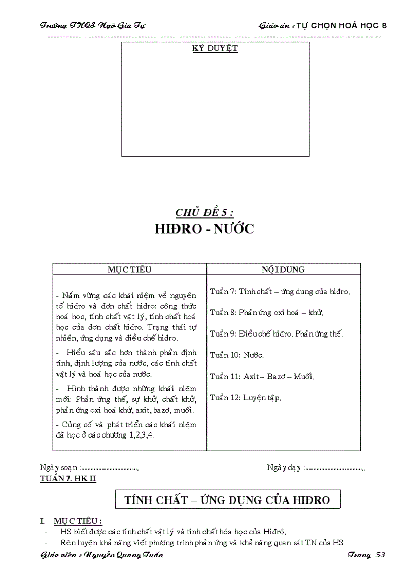 image for page Tự chon Hóa 8 1