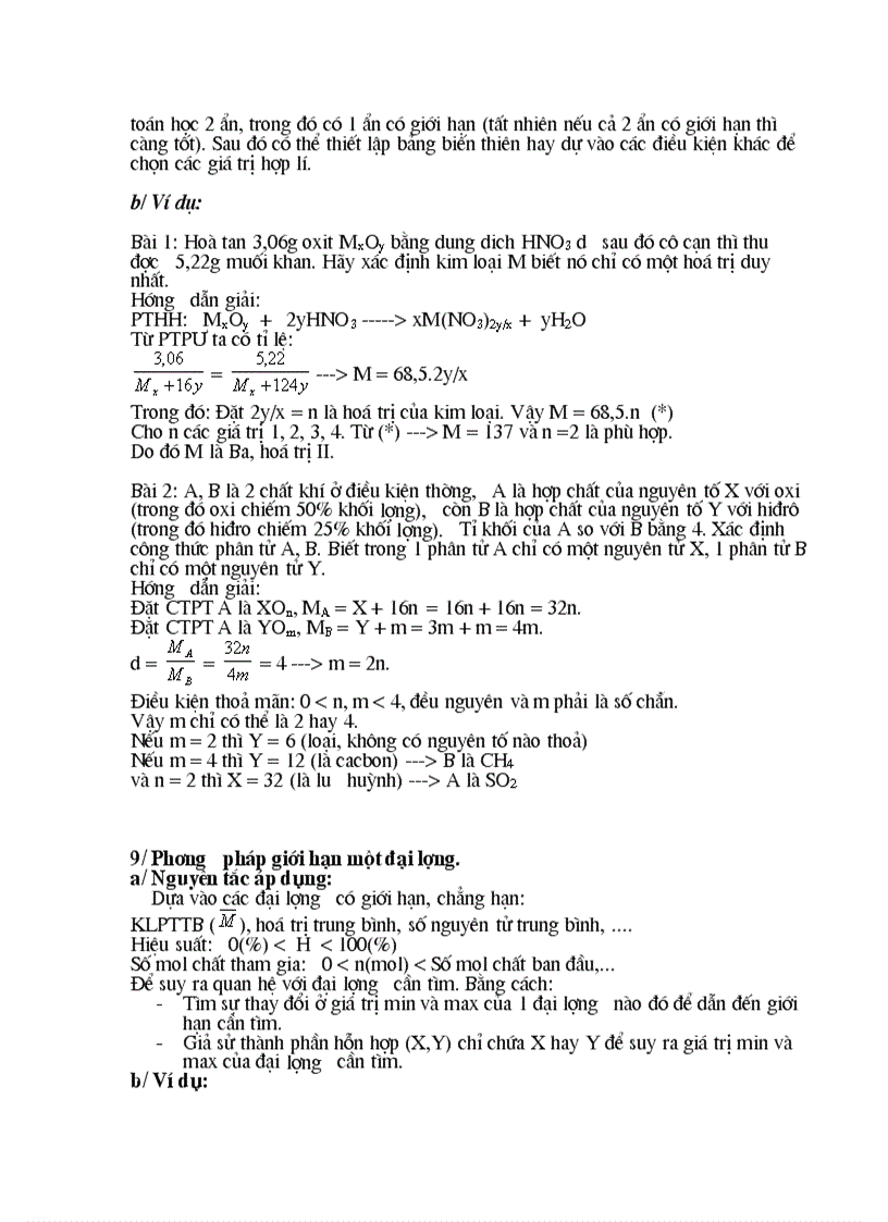 image for page 1 Số P Pháp giải nhanh hóa 9