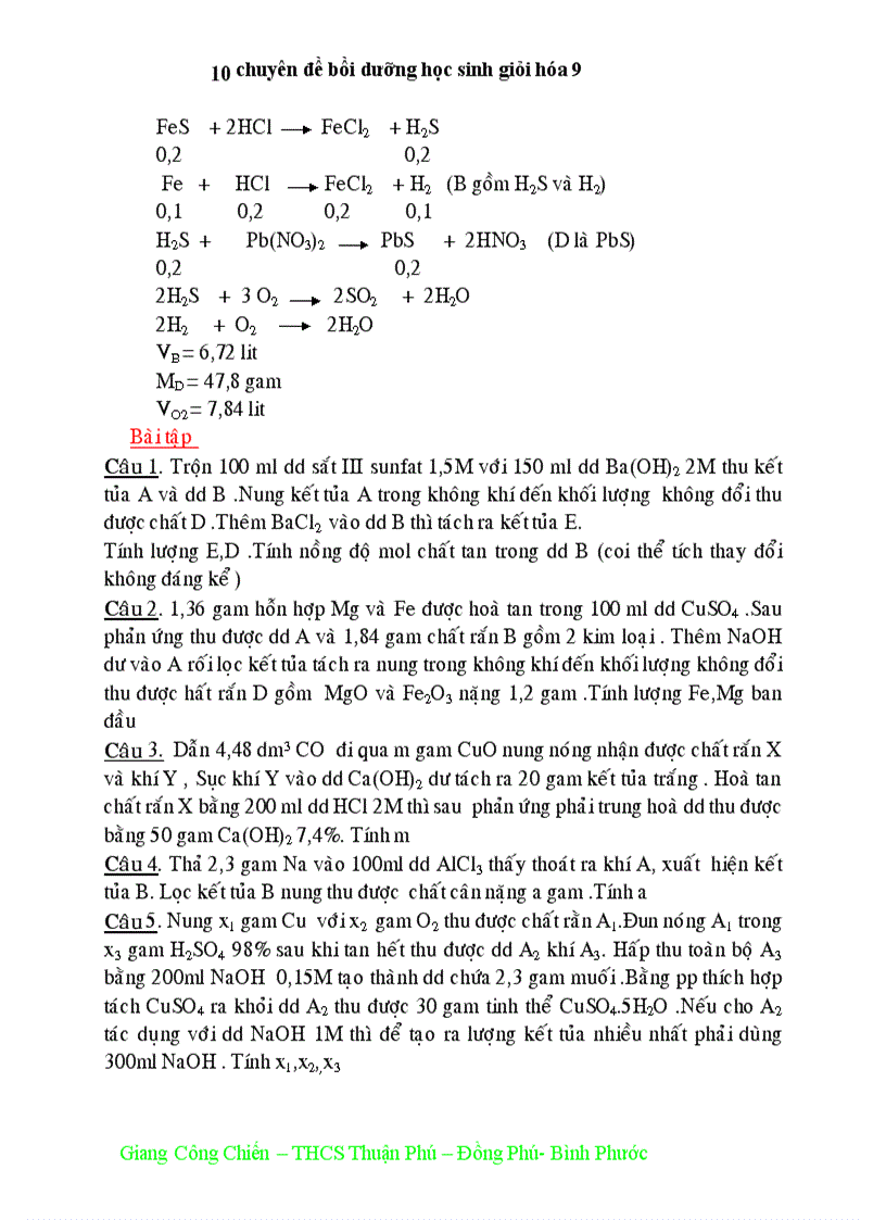 image for page 10 chuyen de boi duong hsg hoa 9 1