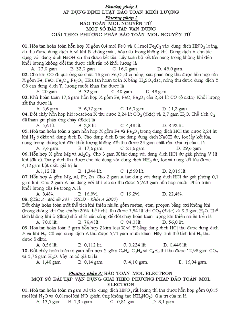 image for page 10 phương pháp giải nhanh bài tập hóa học