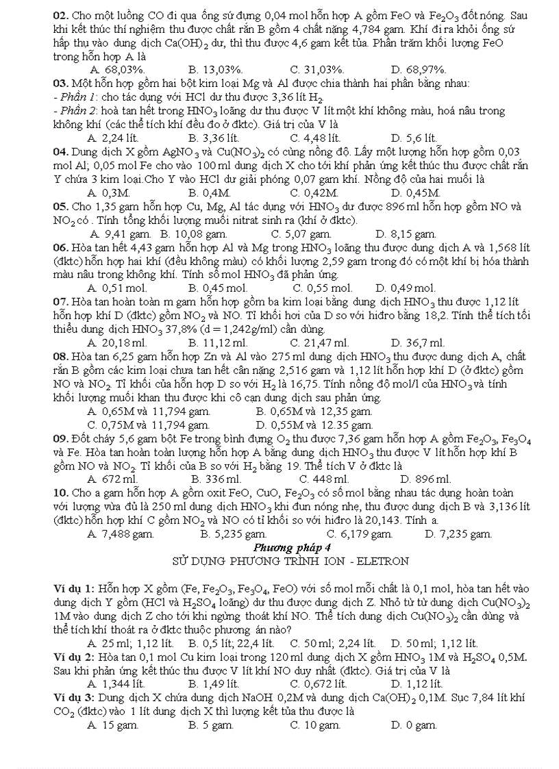 image for page 10 phương pháp giải nhanh bài tập hóa học