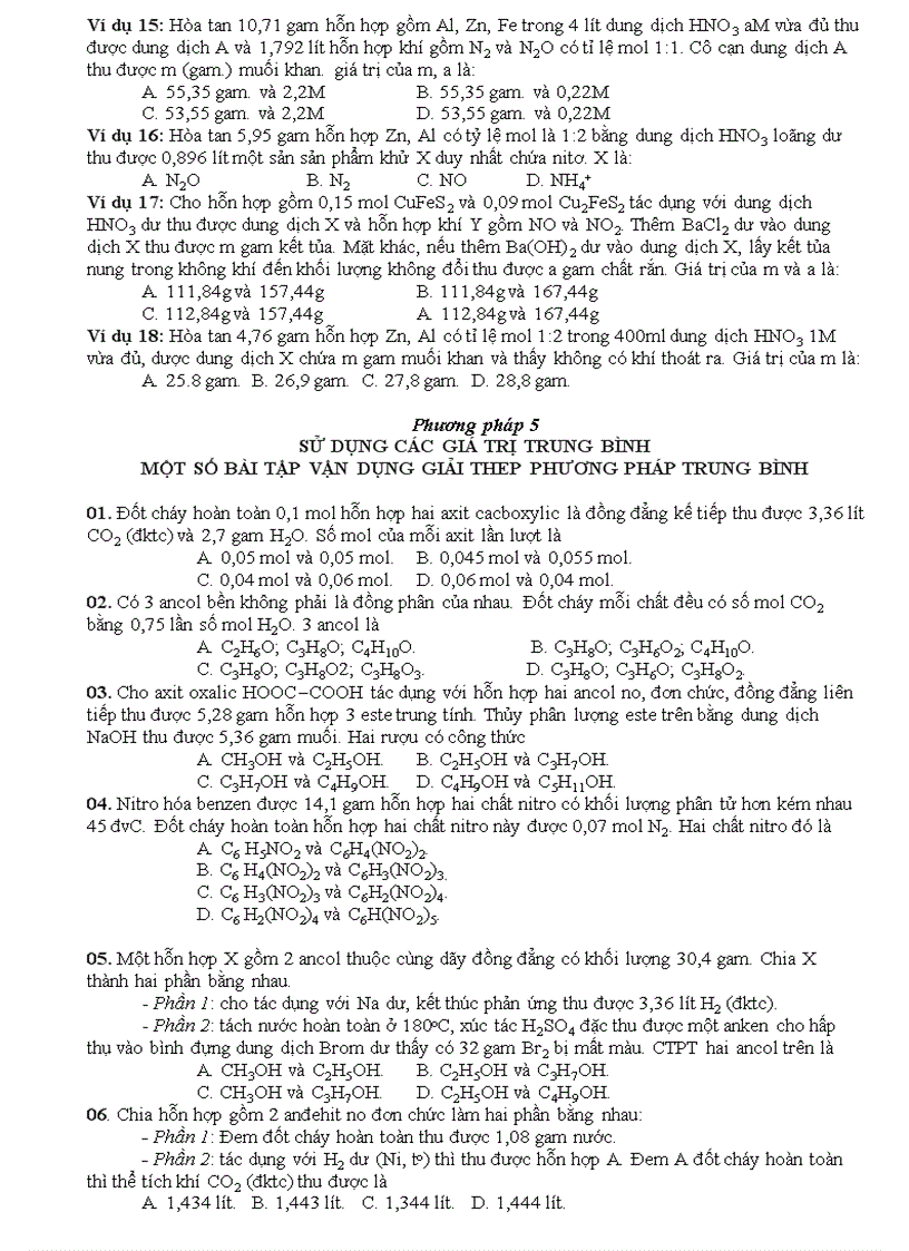 image for page 10 phương pháp giải nhanh bài tập hóa học