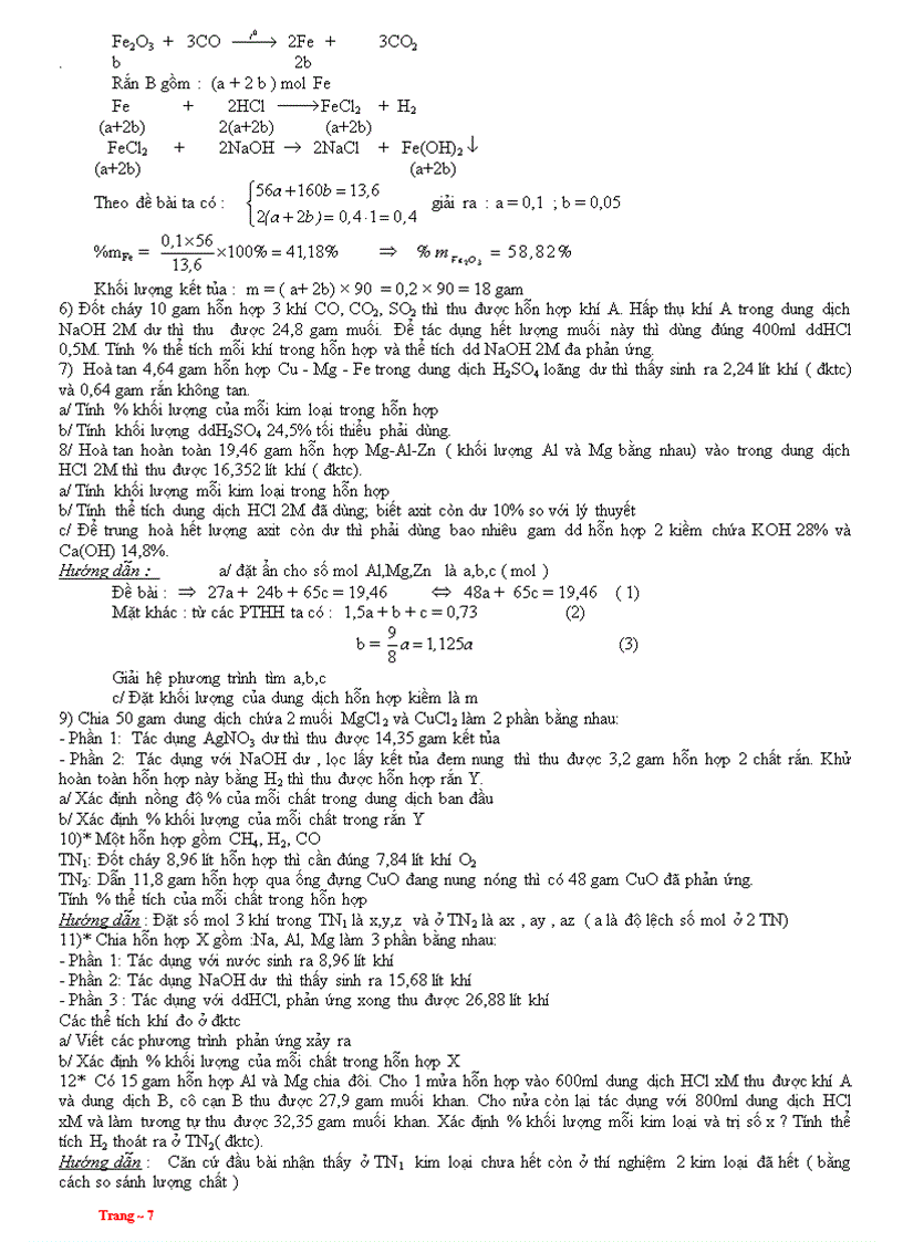 image for page 1001 Đề thi HSG Hóa 9 đây