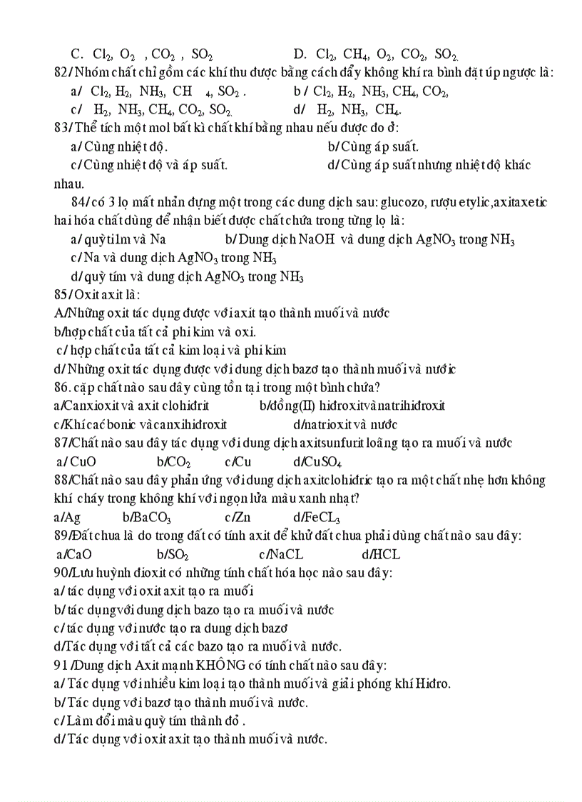 image for page 111 cau trac nghiem Hoa hoc hay