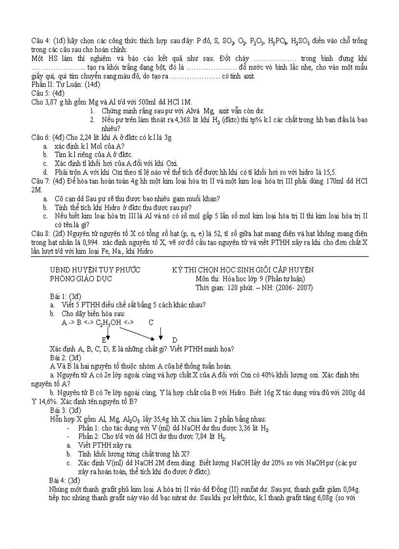 image for page 27 De Thi Hoc Sinh Gioi Hoa Hoc