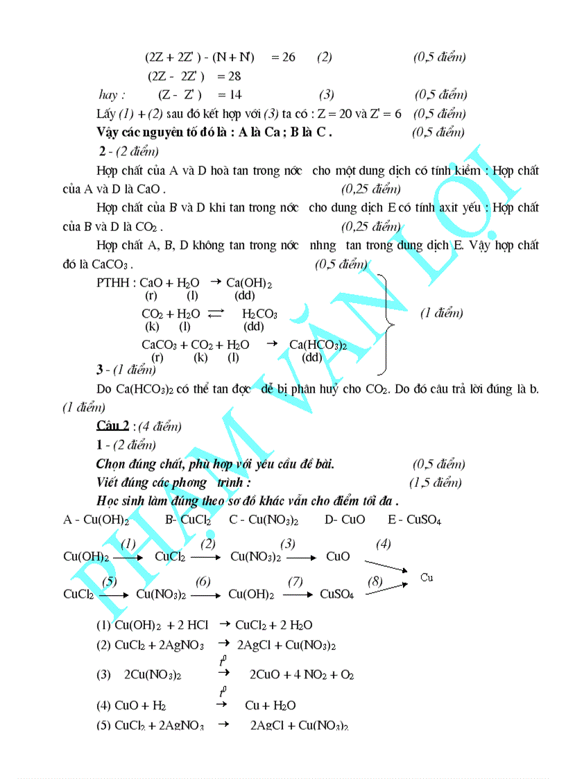 image for page 27 De Thi HSG Hoa 9