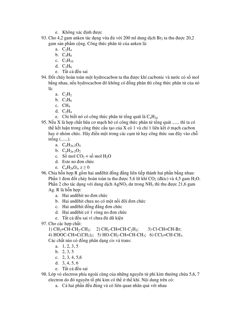 image for page 300 cau hoi trac nghiem hoa co Dap an pdf