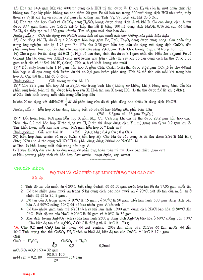 image for page 34 Chuyên Đề Hóa 9