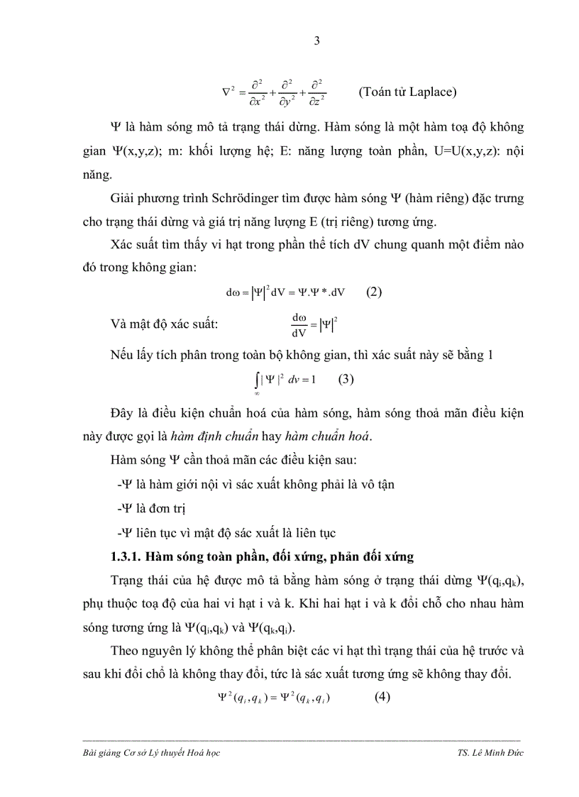 image for page Bà giảng cơ sở lý thuyết hóa học