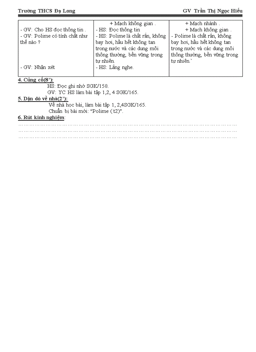 image for page Bài 54 Polime