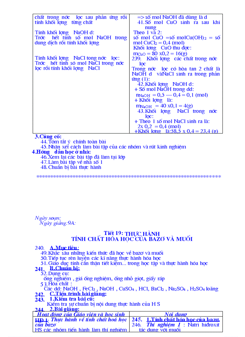 image for page Bai soan Chuong I Hoa Hoc 9