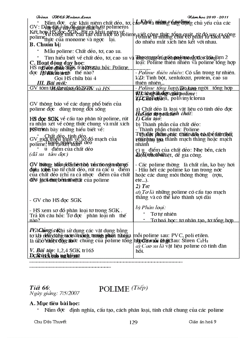 image for page Bai soan hoa hoc 9 day du