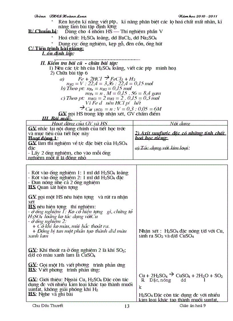 image for page Bai soan hoa hoc 9 du cA NAM