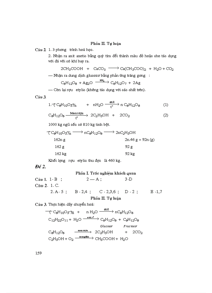 image for page Bài tập Hóa 9 chương V