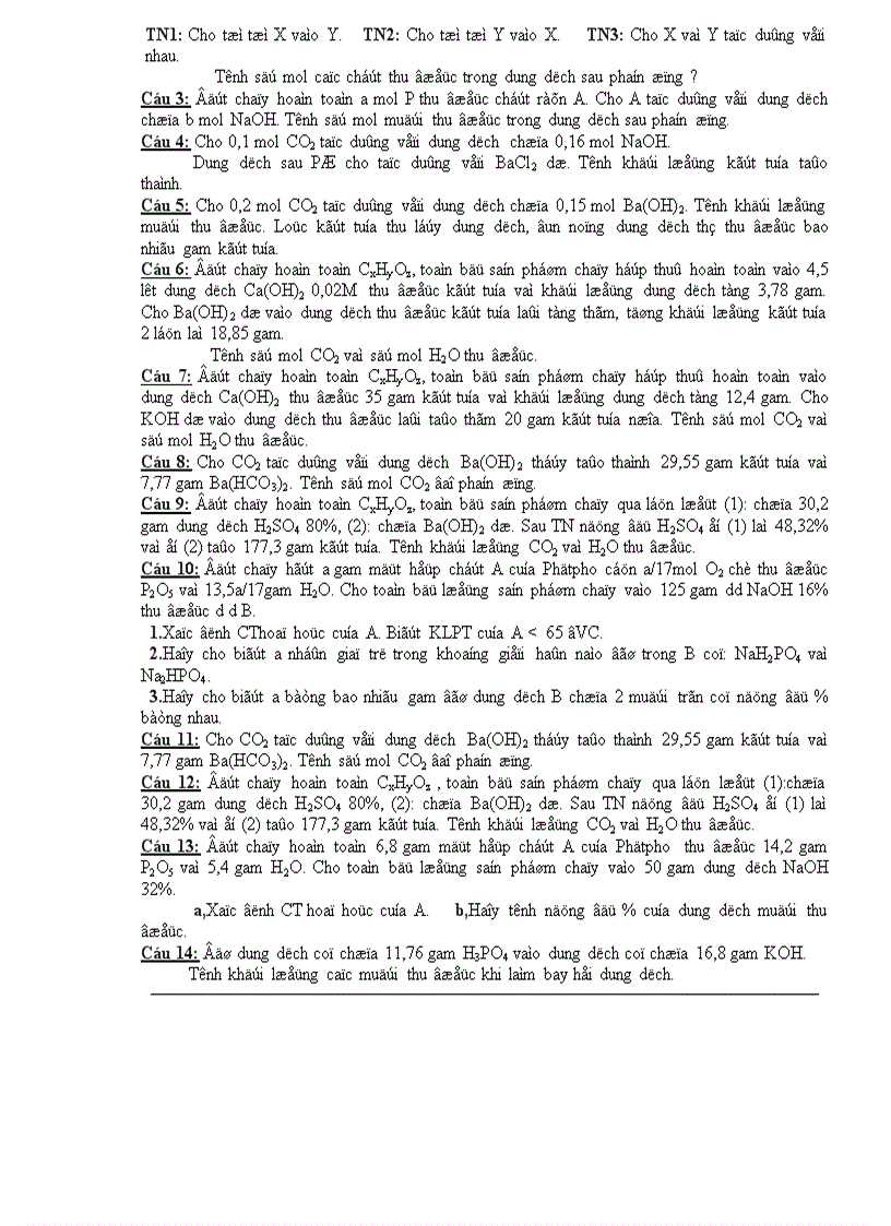 image for page Bai toán CO2