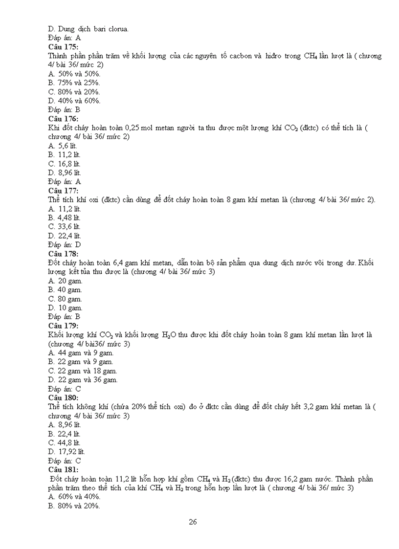 image for page Bộ trắc nghiệm Hóa 9 HK2 NH 2010 2011