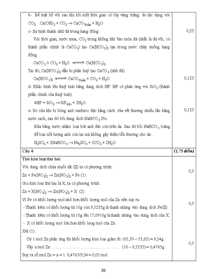 image for page Bồi dưỡng GV môn Hóa THCS Một số đề thi HSG