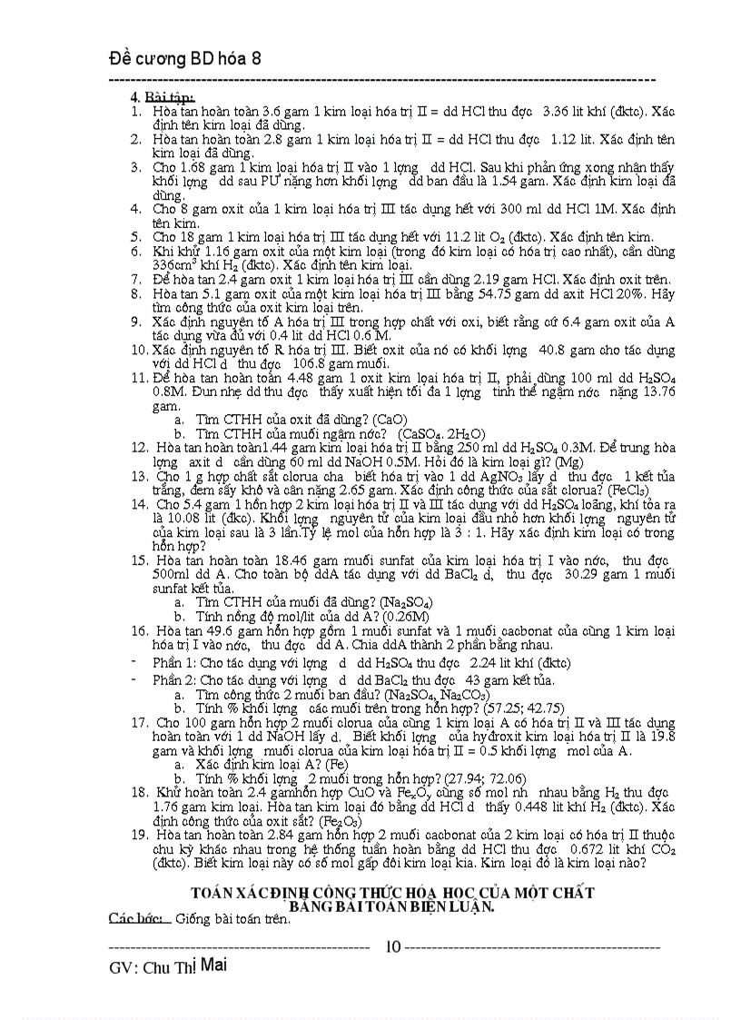 image for page Bồi dưỡng hóa học 8