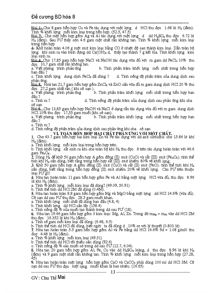 image for page Bồi dưỡng hóa học 8