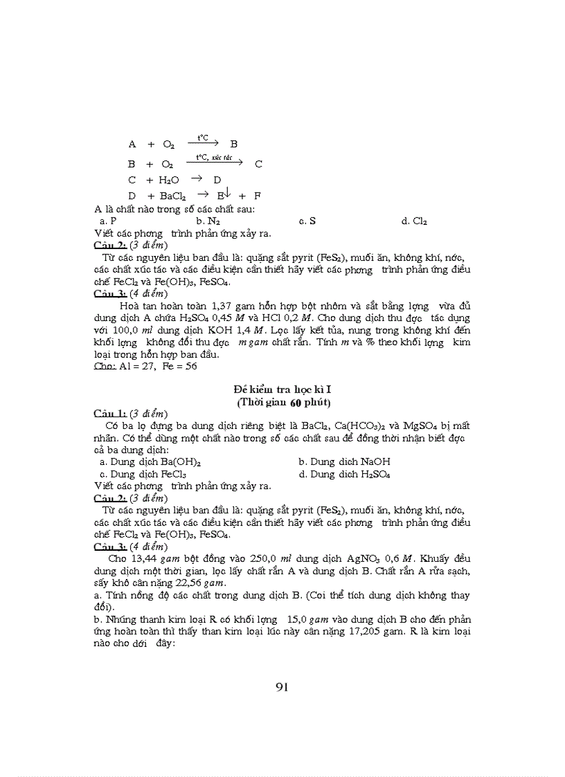 image for page Bồi dưỡng HS giỏi phần phi kim