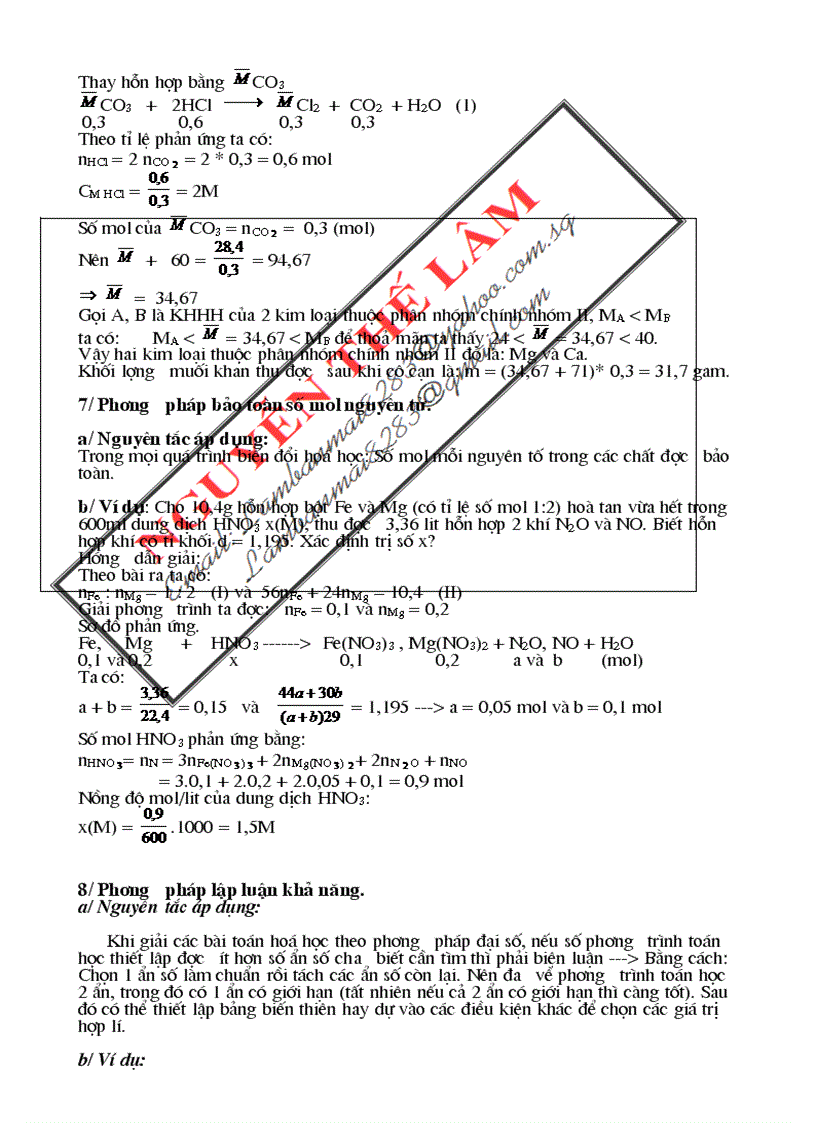 image for page Bồi dưỡng HSG Hóa THCS phần 1