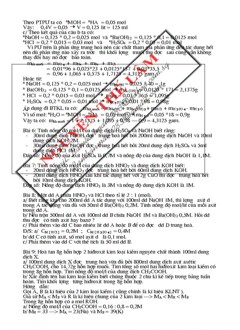 image for page Bồi dưỡng HSG Hóa THCS phần 1