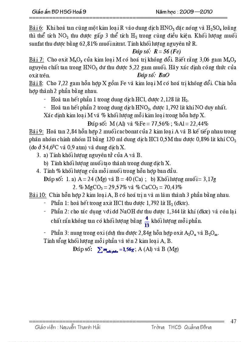 image for page Bồi dưỡng HSG Hóa THCS