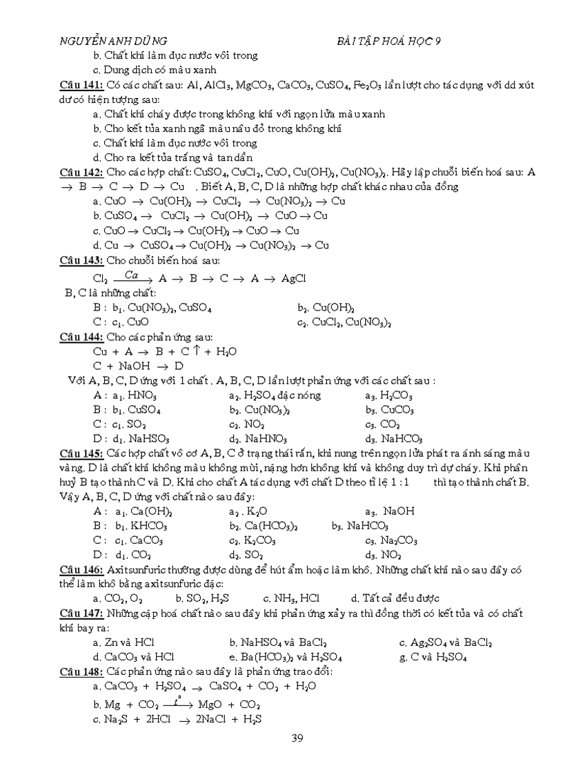 image for page BT trac nghiem tung chu de