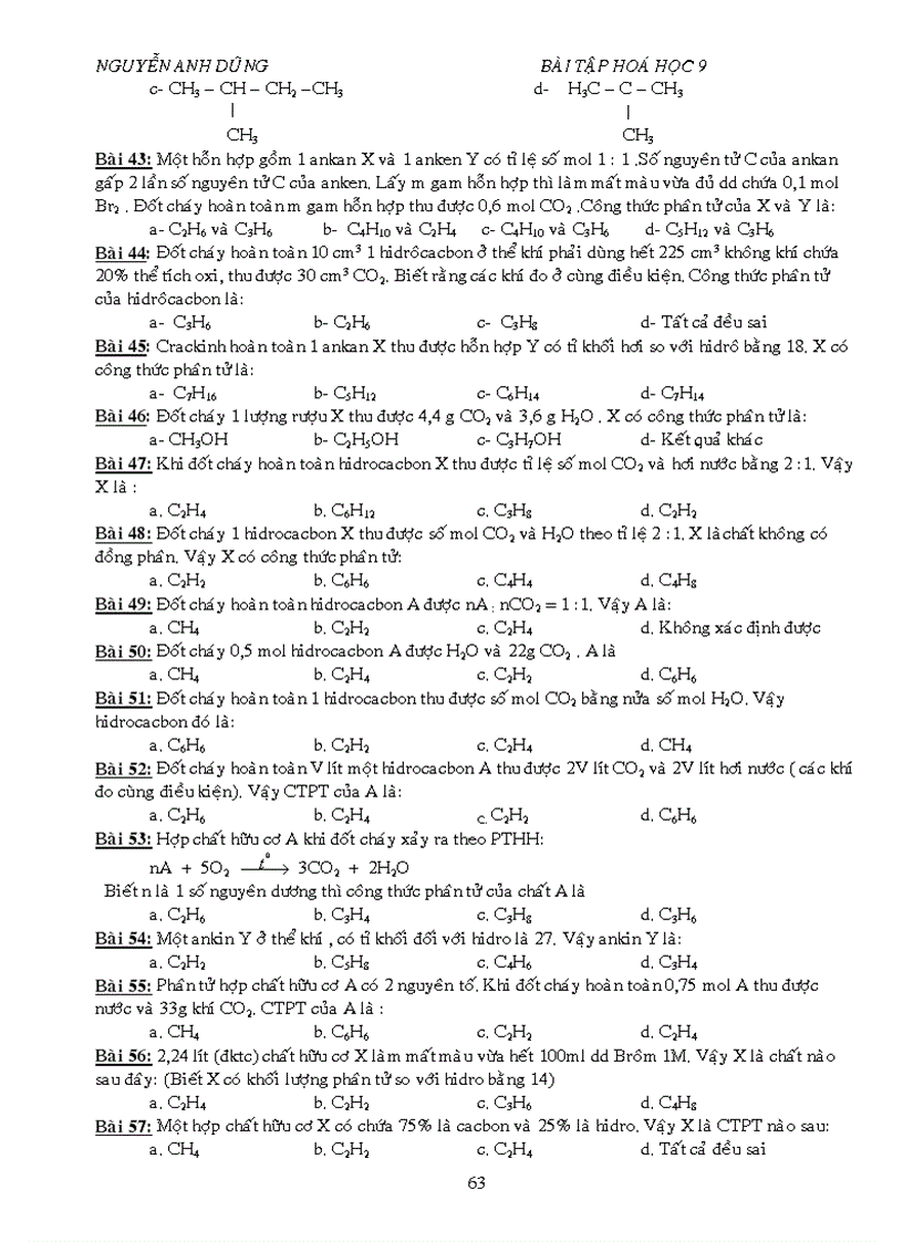 image for page BT trac nghiem tung chu de