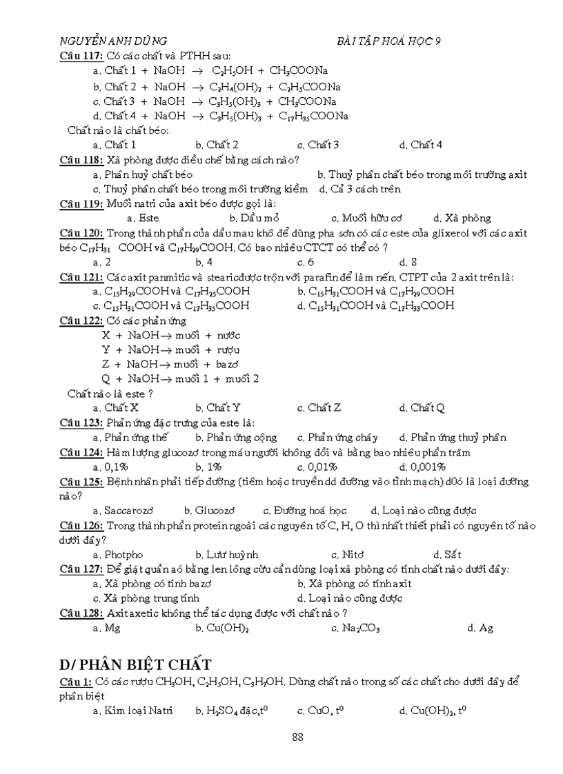 image for page BT trac nghiem tung chu de