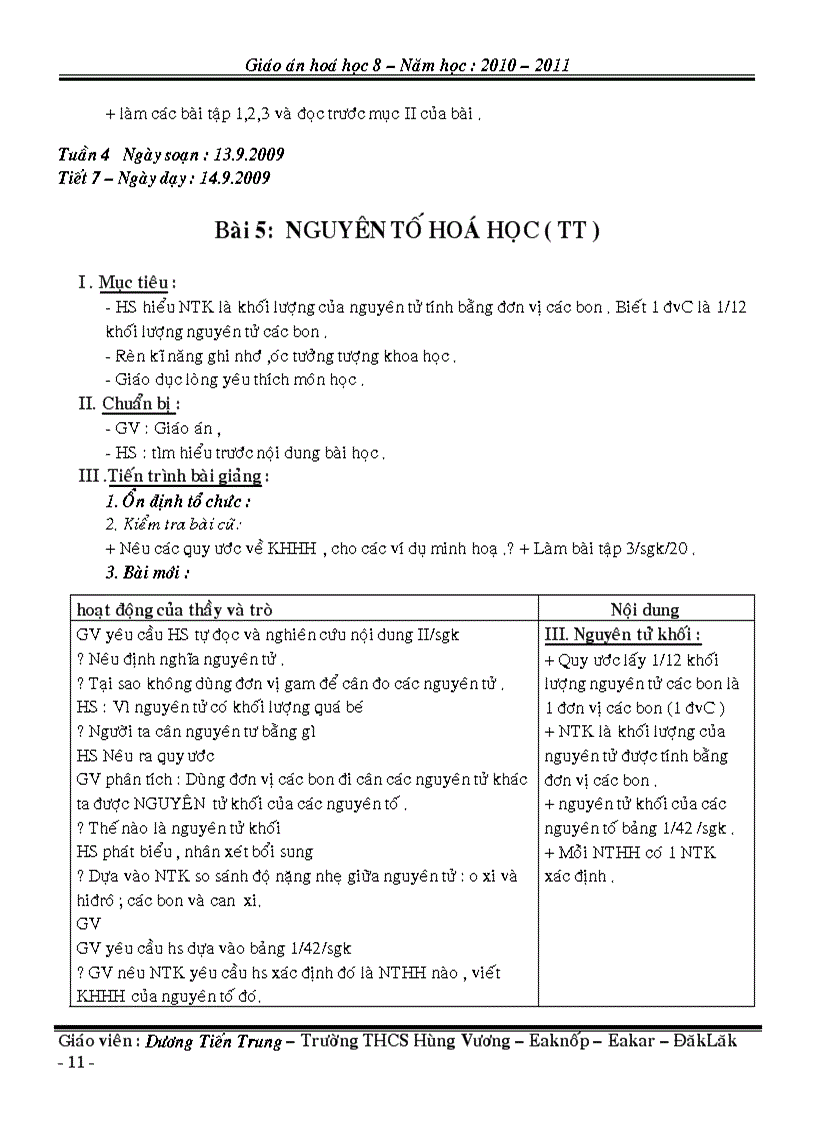 image for page Bài soạn hóa học 8 1