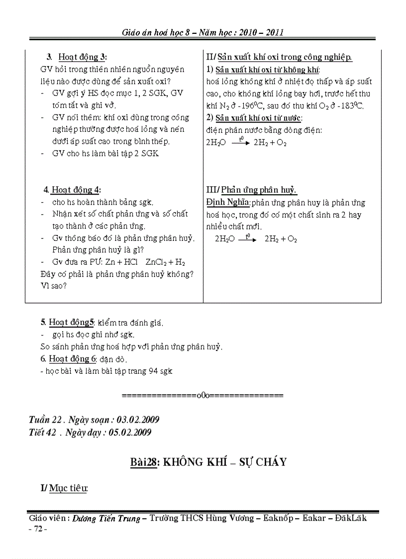 image for page Bài soạn hóa học 8 1