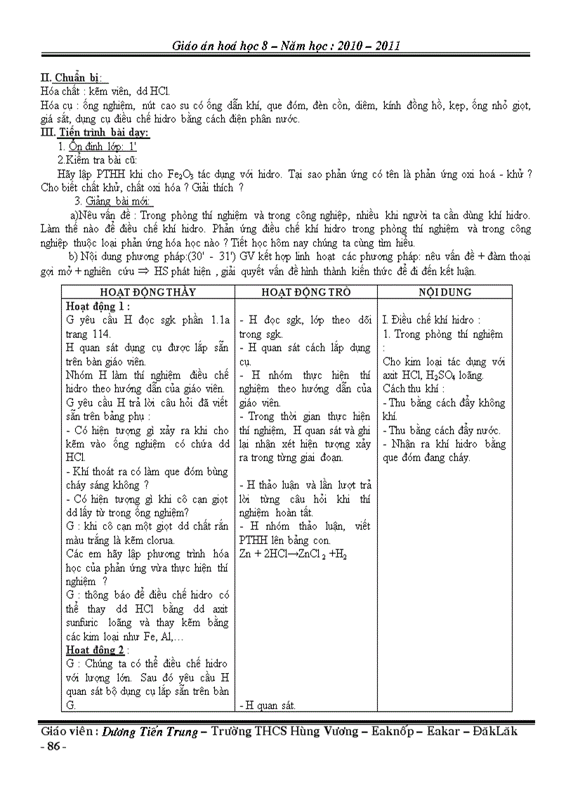 image for page Bài soạn hóa học 8 1