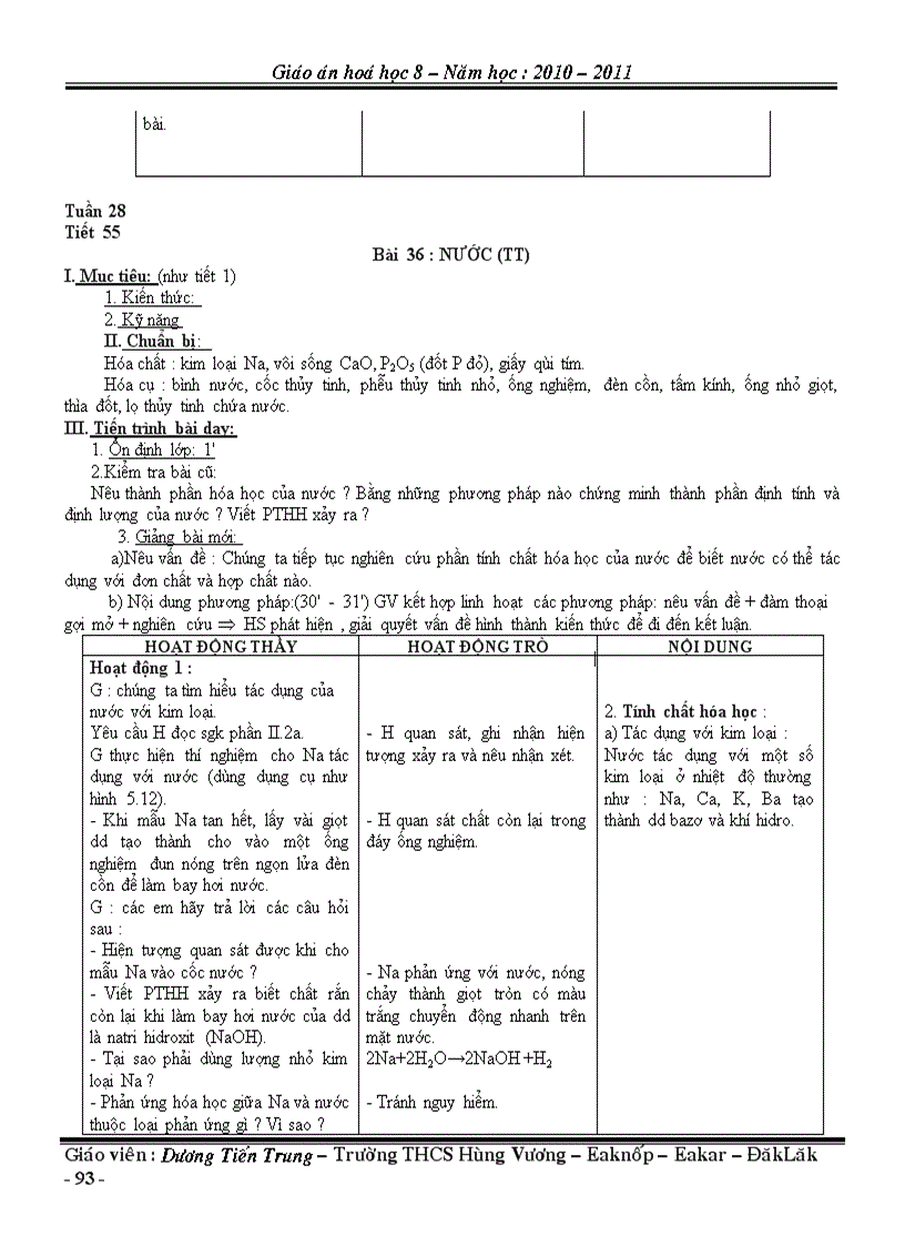 image for page Bài soạn hóa học 8 1