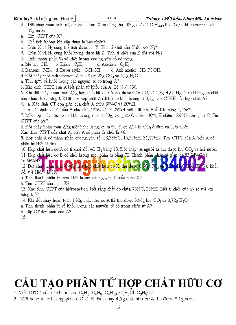 image for page Bài tập hóa 9 1