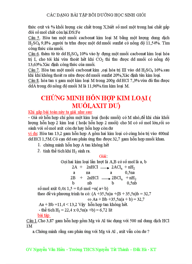 image for page Các bài tập bồi dưỡng học sinh giỏi