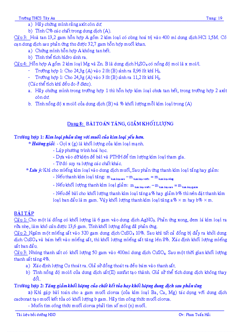 image for page Các dạng bài tập bồi dưỡng HSG 9