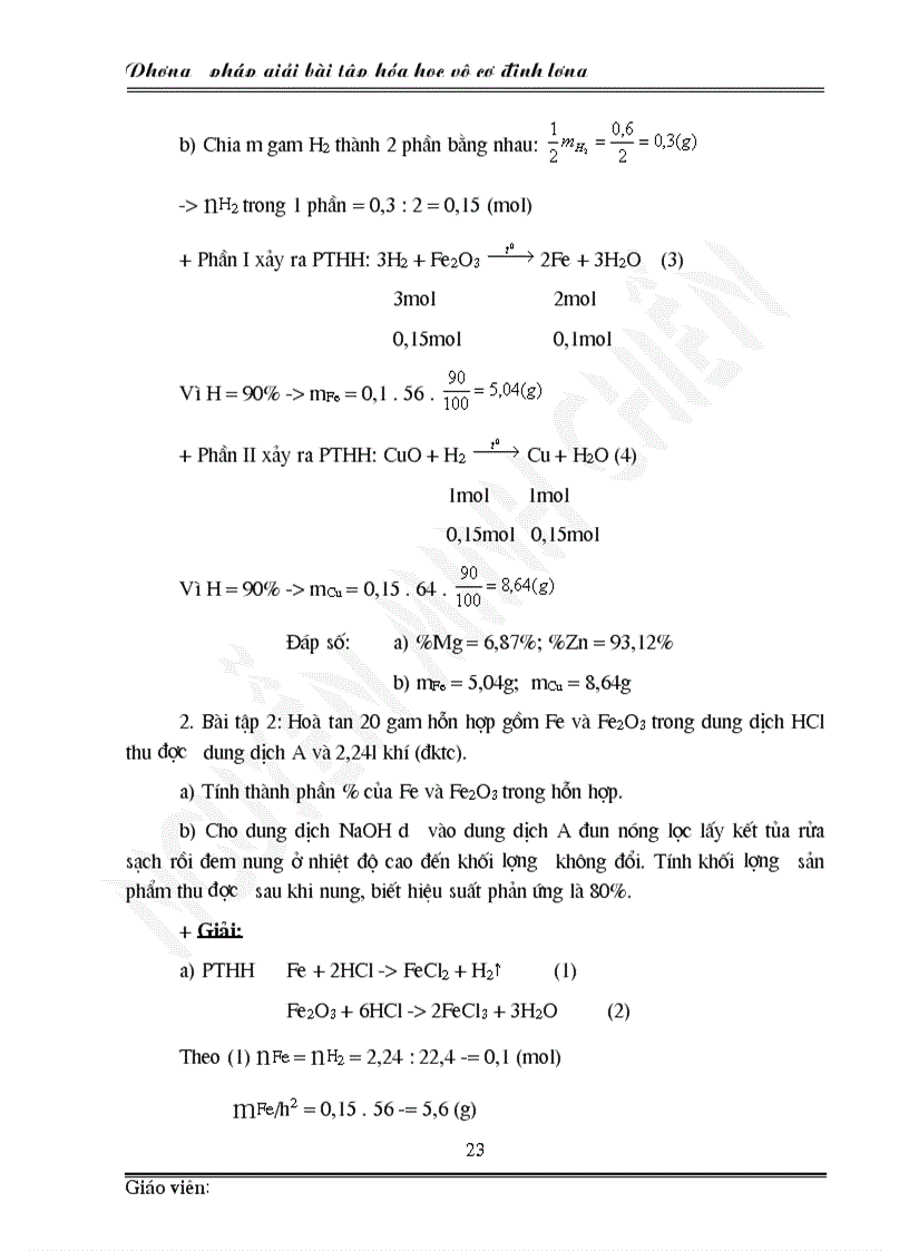 image for page Cac dang bai tap boi duong hsg hoa 8 9 anh son