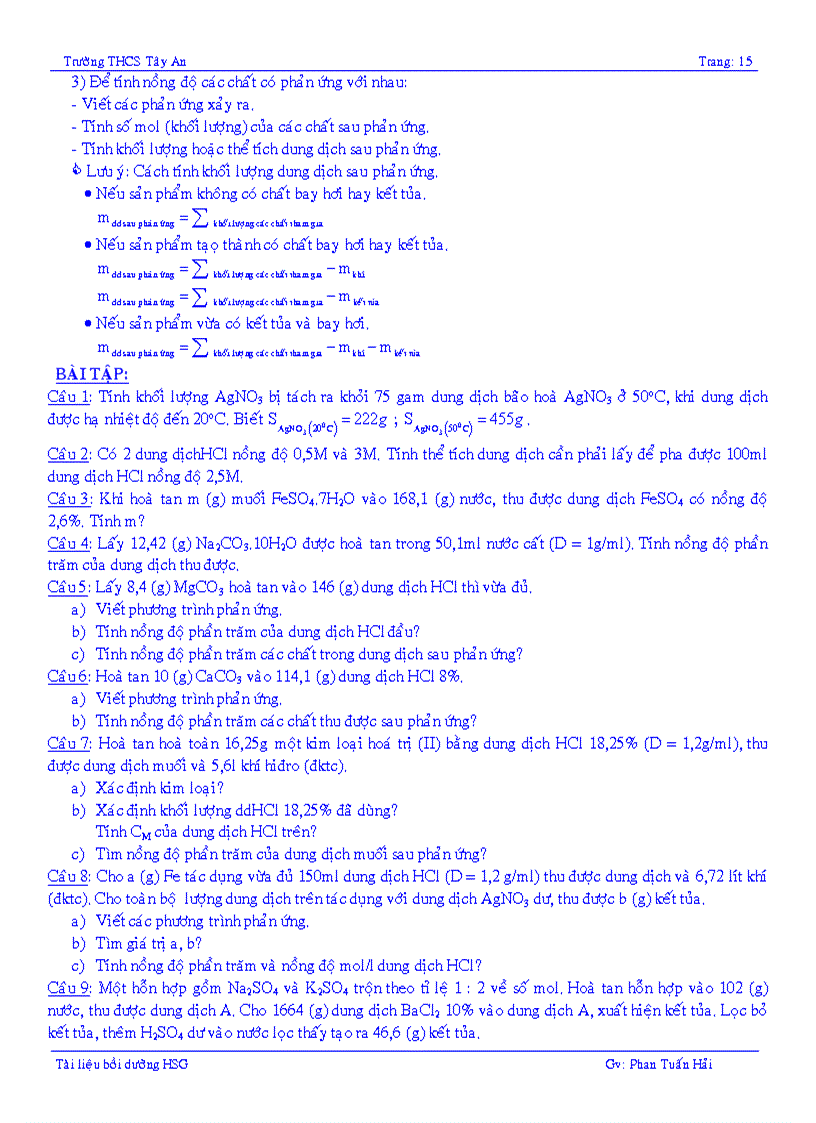 image for page Các dạng bài tập bồi dưỡng HSG Hóa 9 2