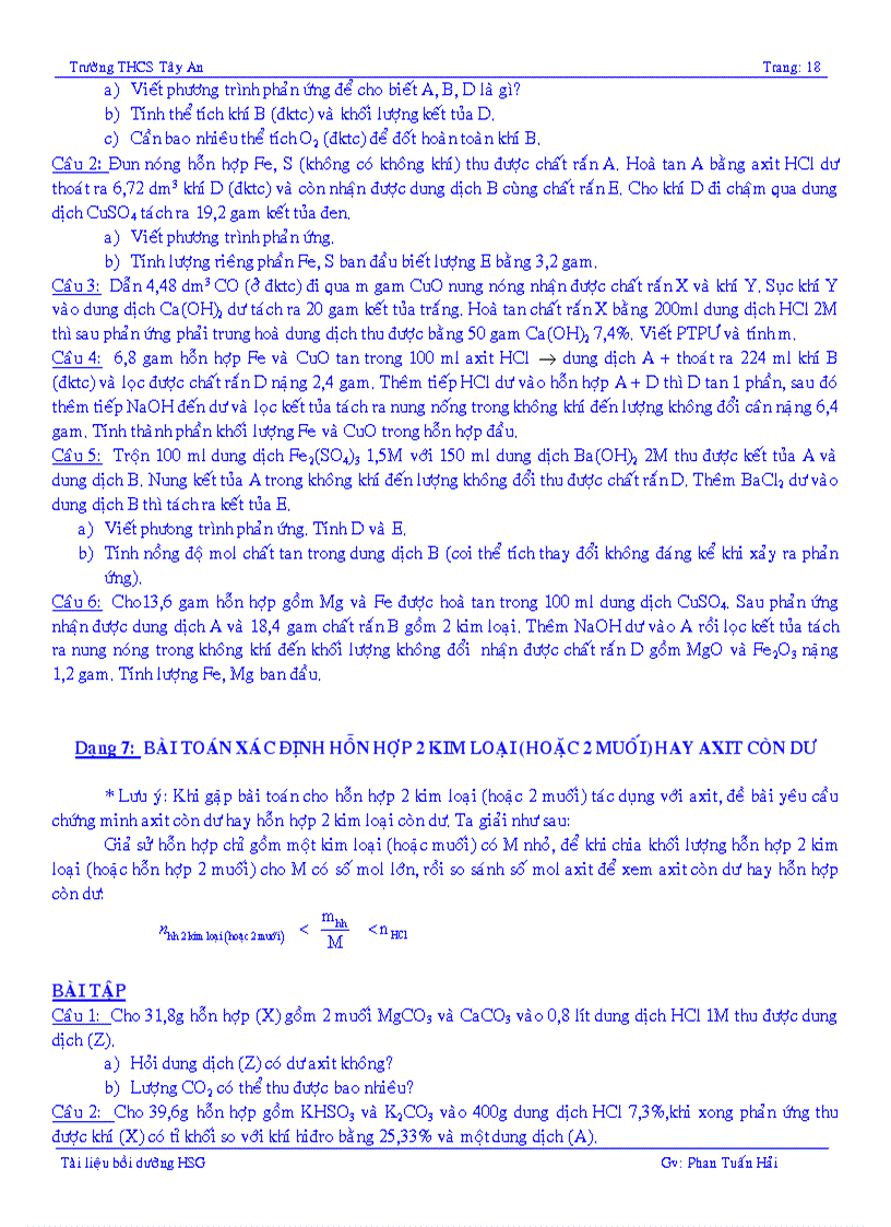 image for page Cac dang bai tap boi dương HSG hoa hoc 9