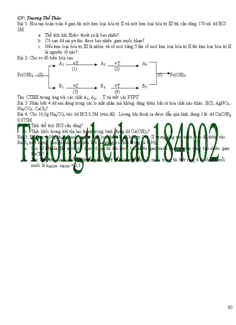 image for page Các dạng bài tập